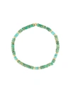 Nialaya Jewelry Mixed Bead Bracelet In Green