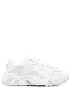 MSGM PANELLED LACE-UP SNEAKERS