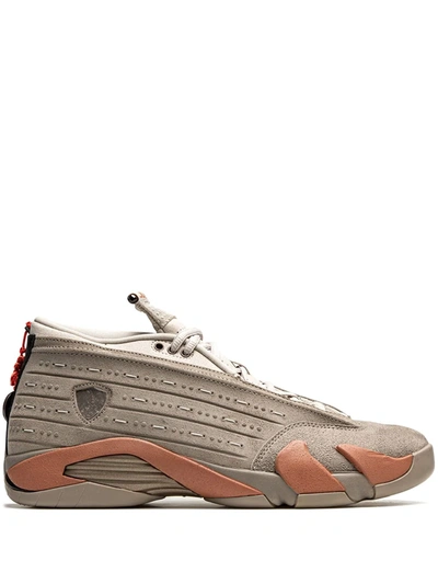 Jordan X Clot Air  14 Retro Low "terra Blush" Sneakers In Brown