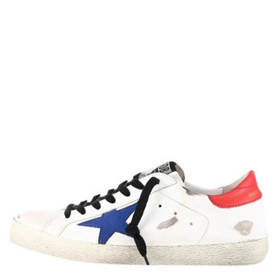 Pre-owned Golden Goose White Super Star Sneaker Size Eu 41