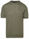 GRAN SASSO T-SHIRT GIROCOLLO VERDE