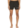 Givenchy Black Logo Swim Shorts In 001 Black