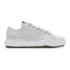 MIHARAYASUHIRO GREY OVER-DYED OG SOLE PETERSON SNEAKERS