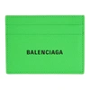 BALENCIAGA GREEN CASH CARD HOLDER