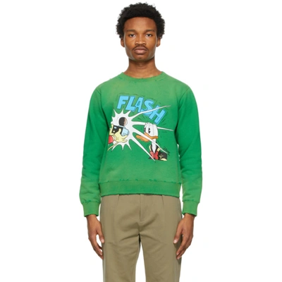 Gucci Disney X  Donald Duck©短款上衣 In Green