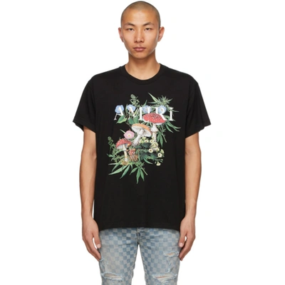 Amiri Psychedelic Print Jersey T-shirt In Black