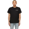 AMIRI BLACK LEAVES LOGO T-SHIRT