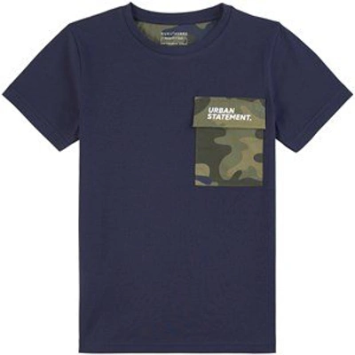 Mayoral Kids'  Navy Pocket T-shirt