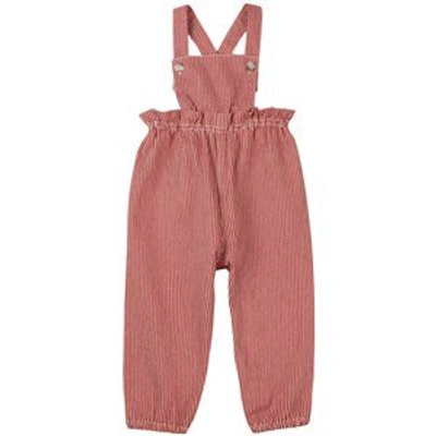 Bonpoint Babies'  Red Stripe Overalls