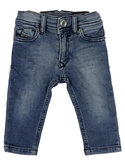 Diesel Kids' Sleenker Jeans In Light Wash