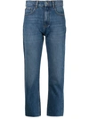 IRO HIGH-RISE CROPPED JEANS