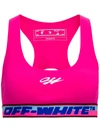 OFF-WHITE ATHLEISURE TOP WITH LOGO,OWVO015R21JER0013201