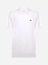 Lacoste Men's L.12.12 Cotton Petit Piqué Polo In White