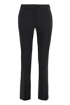 L'AUTRE CHOSE FLARED CRÊPE TROUSERS,B2560210022 U999