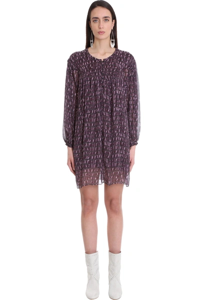 Isabel Marant toile Silorion Dress In Faded Night Color In Purple |  ModeSens