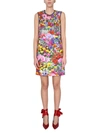 BOUTIQUE MOSCHINO BOUTIQUE MOSCHINO FLORAL PRINTED SHIFT DRESS