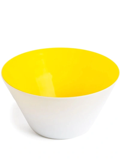 Nasonmoretti Lidia Small Bowl In Yellow, White