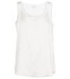 MAX MARA LEISURE PAN STRETCH-SILK TANK TOP,P00540148