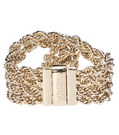 Max Mara Radura Chain Bracelet In Gold