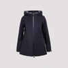 HERNO HERNO HOODED FLARE JACKET