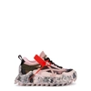 OFF-WHITE ODSY-1000 PINK PANELLED SNEAKERS,3994588