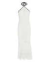 ALEXIS IBADA CROCHET HALTER MAXI DRESS,060084954699