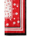 DOLCE & GABBANA POLKA-DOT SILK SCARF