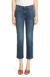 Frame Le High Straight Leg Jeans In Dublin