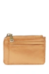 Hobo Kai Vintage Leather Card Case In New Penny