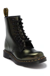 Dr. Martens' 1460 Metallic Pascal Leather Boot In Gold