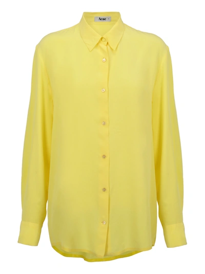 Pre-owned Acne Studios Clothing In Yellow