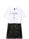 BALMAIN DRESS MODEL T-SHIRT,6O1171 OB690 100NE