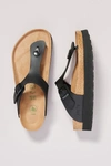 Birkenstock Papillio By  Gizeh Vegan Platform Sandals In Black