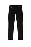 Saint Laurent Black Skinny Jeans In Used Black