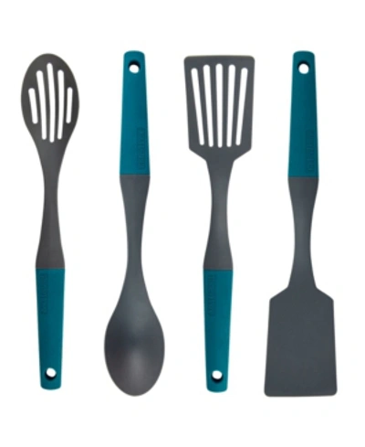 Taste Of Home 4 Piece Nylon Tools Bundle In Sea Green, Ash Gray