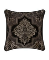 J Queen New York Windham Decorative Pillow, 20" X 20" In Black