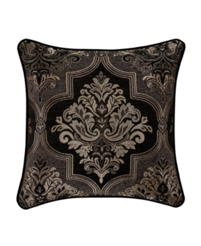 J Queen New York Windham Decorative Pillow, 20" X 20" In Black