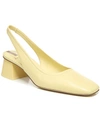 Sam Edelman Women's Toren Slingback Pumps Women's Shoes In Canary Yellow