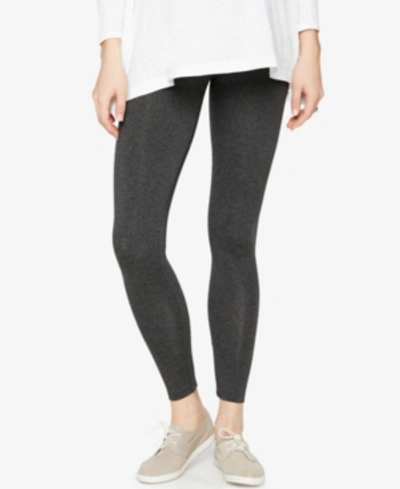 A Pea In The Pod Luxe Ultra Soft Maternity Leggings In Gray