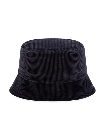 New Era Men's Cotton Corduroy Reversible Bucket Hat In Multi Navy