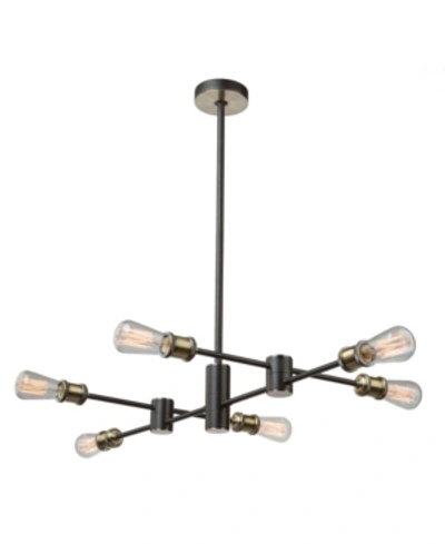 Artcraft Lighting Tribeca Chandelier In Black