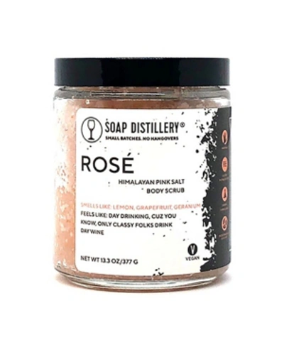 Soap Distillery Rose Himalayan Salt Body Scrub In Pink