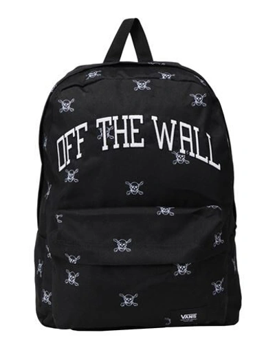 Vans Backpacks In Black