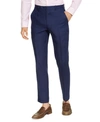 Tommy Hilfiger Men's Modern-fit Flex Stretch Black Tuxedo Pants In Navy