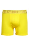 VERSACE FIRST LINE LONG STRETCH COTTON TRUNKS,AU10028A232741