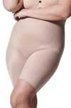 Spanxr Spanx® Spanxshape™ Invisible High Waist Mid Thigh Shorts In Champagne Beige