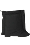 Mm6 Maison Margiela Black Leather Ankle Boots In Black