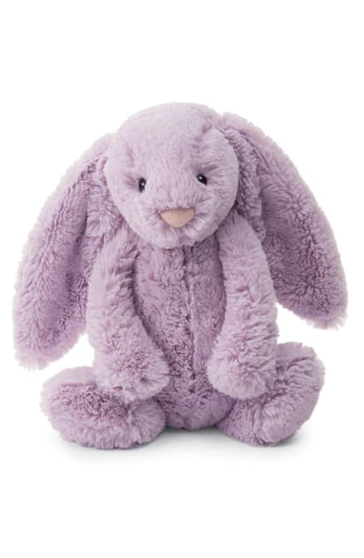 Jellycat Babies' Medium Bashful Bunny Stuffed Animal In Lilac