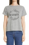 RODARTE RADARTE LOGO GRAPHIC TEE,T0018