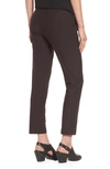 EILEEN FISHER STRETCH CREPE SLIM ANKLE PANTS,F0TK-P0696P